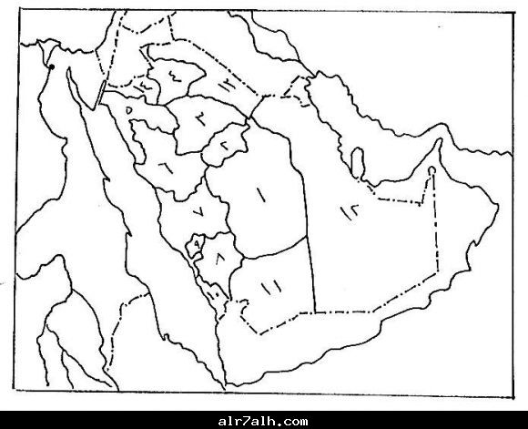 خريطة الصم للمملكة العربية السعودية