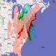 خدمة للخرائط التفاعلية من غوغل لتعقب إعصار ساندي 