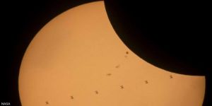 صور استثنائية لكسوف الشمس من وكالة ناسا
